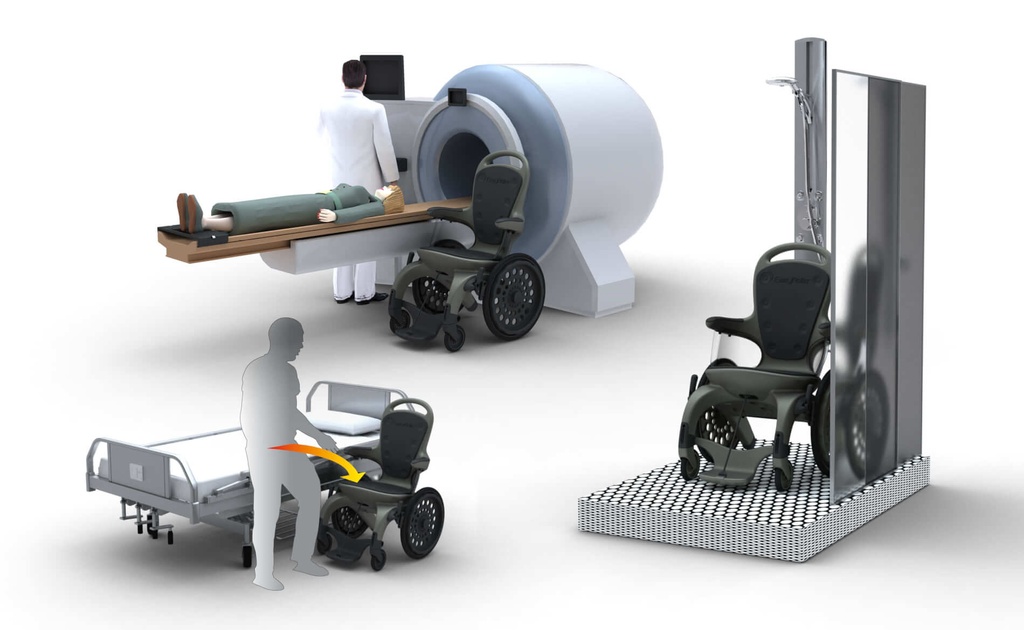 MRI Safe Wheelchair